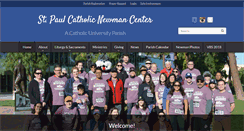 Desktop Screenshot of csufnewman.com